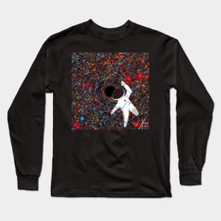 Astronaut in Behemoth Black Hole Long Sleeve T-Shirt